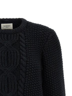 Saint Laurent Wool Sweater With Processing