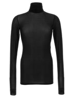 Saint Laurent Semi-transparent Turtleneck Sweater