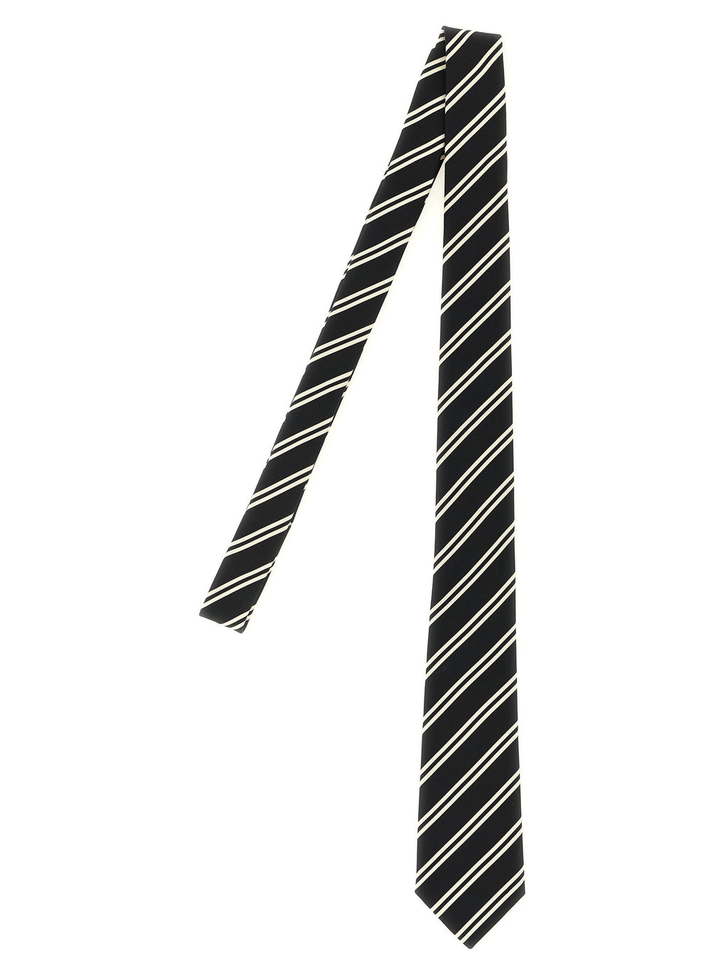 Saint Laurent Striped Tie