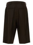 Saint Laurent Flannel Bermuda Shorts