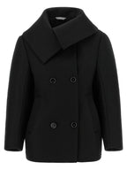 Balenciaga Asymmetrical Neck Caban