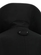 Balenciaga Asymmetrical Neck Caban