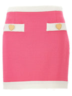 Moschino Heart Buttons Skirt