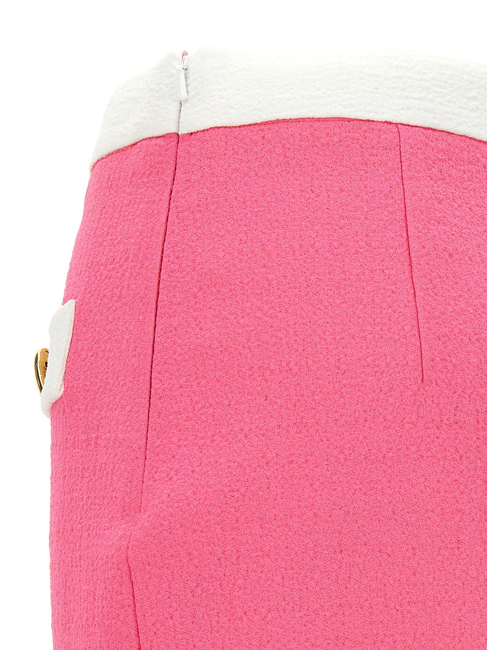 Moschino Heart Buttons Skirt