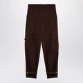 Moschino Brown wide cargo trousers