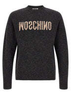 Moschino Mirrored Logo Sweater