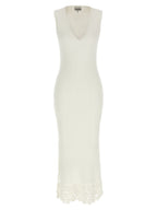 Ganni Cotton Crochet Dress