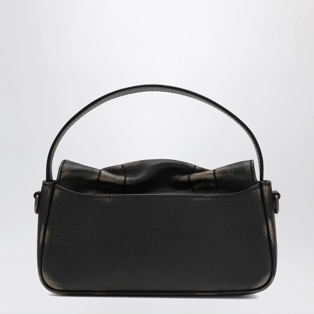 Acne Studios Micro bag with multiple pockets dark brown/beige