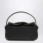 Acne Studios Micro bag with multiple pockets dark brown/beige
