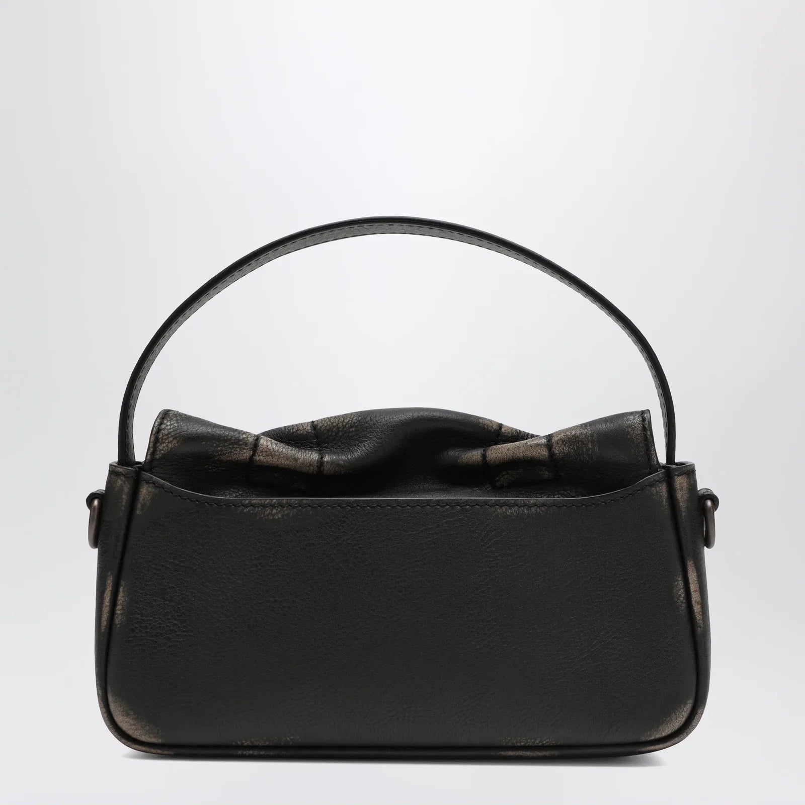Acne Studios Micro bag with multiple pockets dark brown/beige