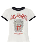 Ganni Printed T-shirt