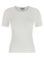 تيشيرت Ganni مطرز بالشعار