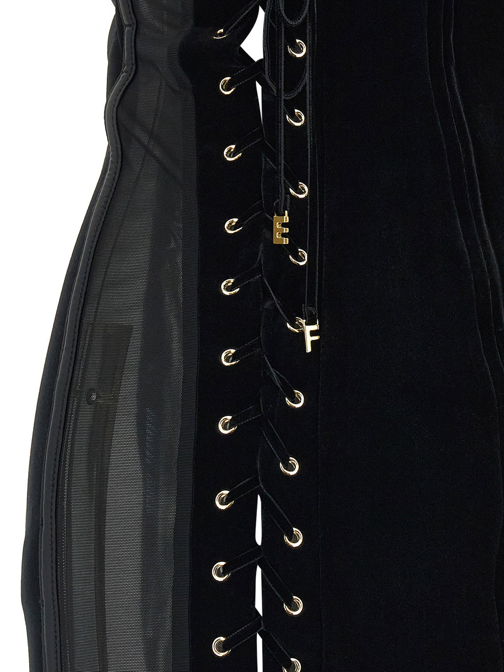 Elisabetta Franchi Corset Dress