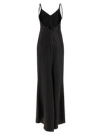 Elisabetta Franchi Red Carpet Satin Dress