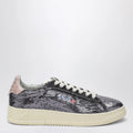AUTRY Sneakers Dallas Sparkling in grey sequins