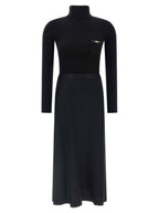 Elisabetta Franchi Turtleneck Dress