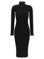 Elisabetta Franchi Ribbed Knit Dress
