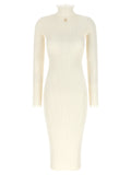 Elisabetta Franchi Ribbed Knit Dress