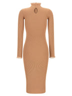 Elisabetta Franchi Ribbed Knit Dress