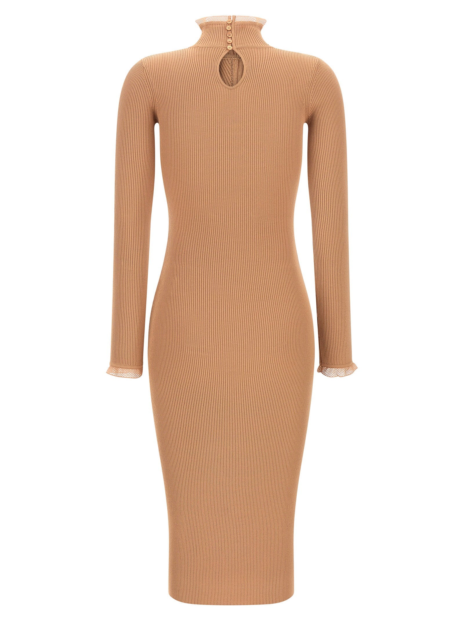 Elisabetta Franchi Ribbed Knit Dress