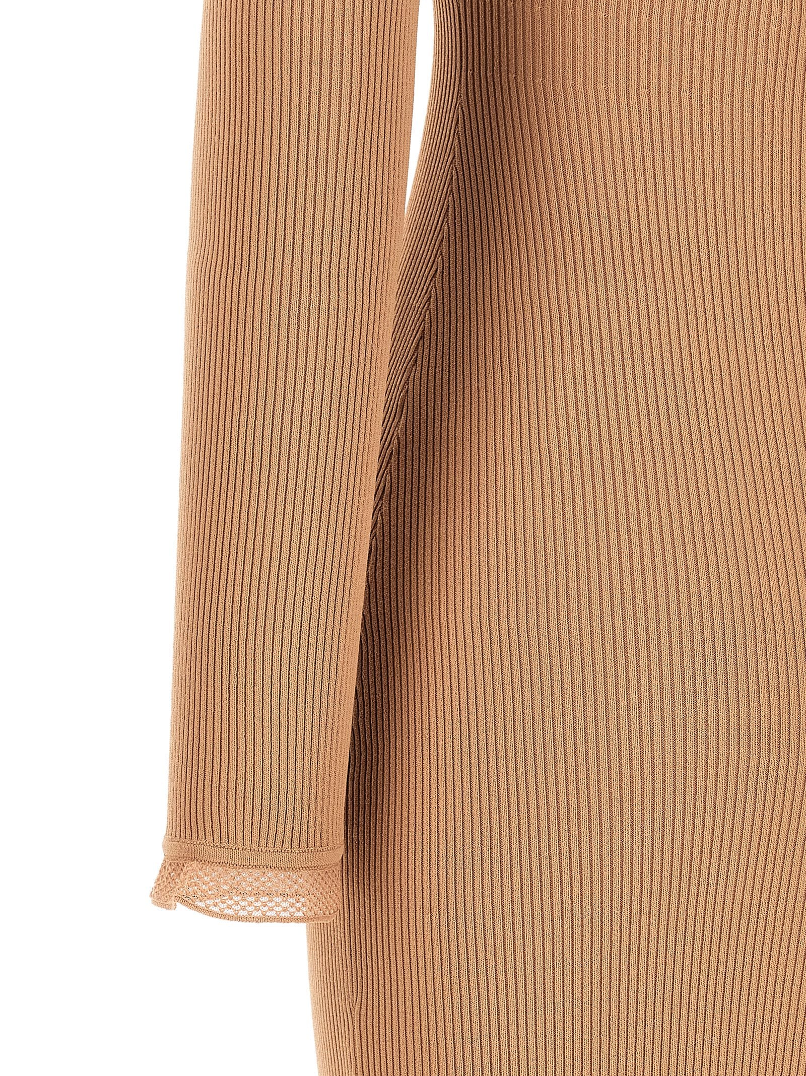 Elisabetta Franchi Ribbed Knit Dress