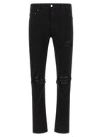 Amiri Mx1 Jeans With Distressed Details