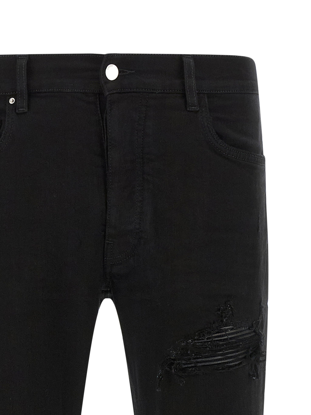 Amiri Mx1 Jeans With Distressed Details