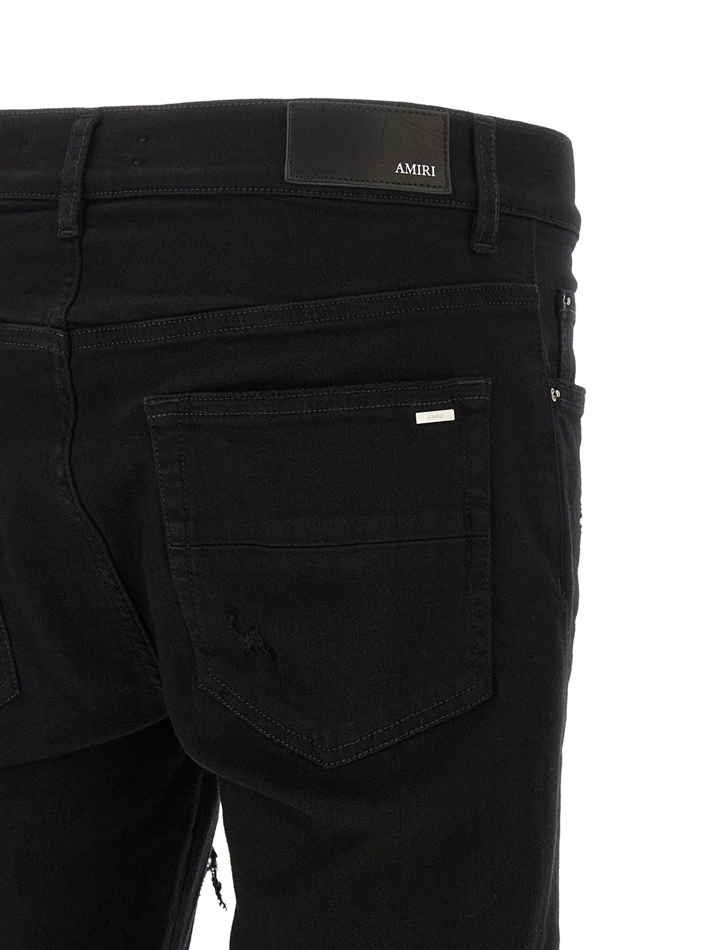 Amiri Mx1 Jeans With Distressed Details