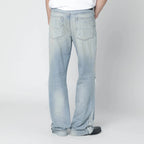 AMIRI Ripped jeans in Mist Indigo