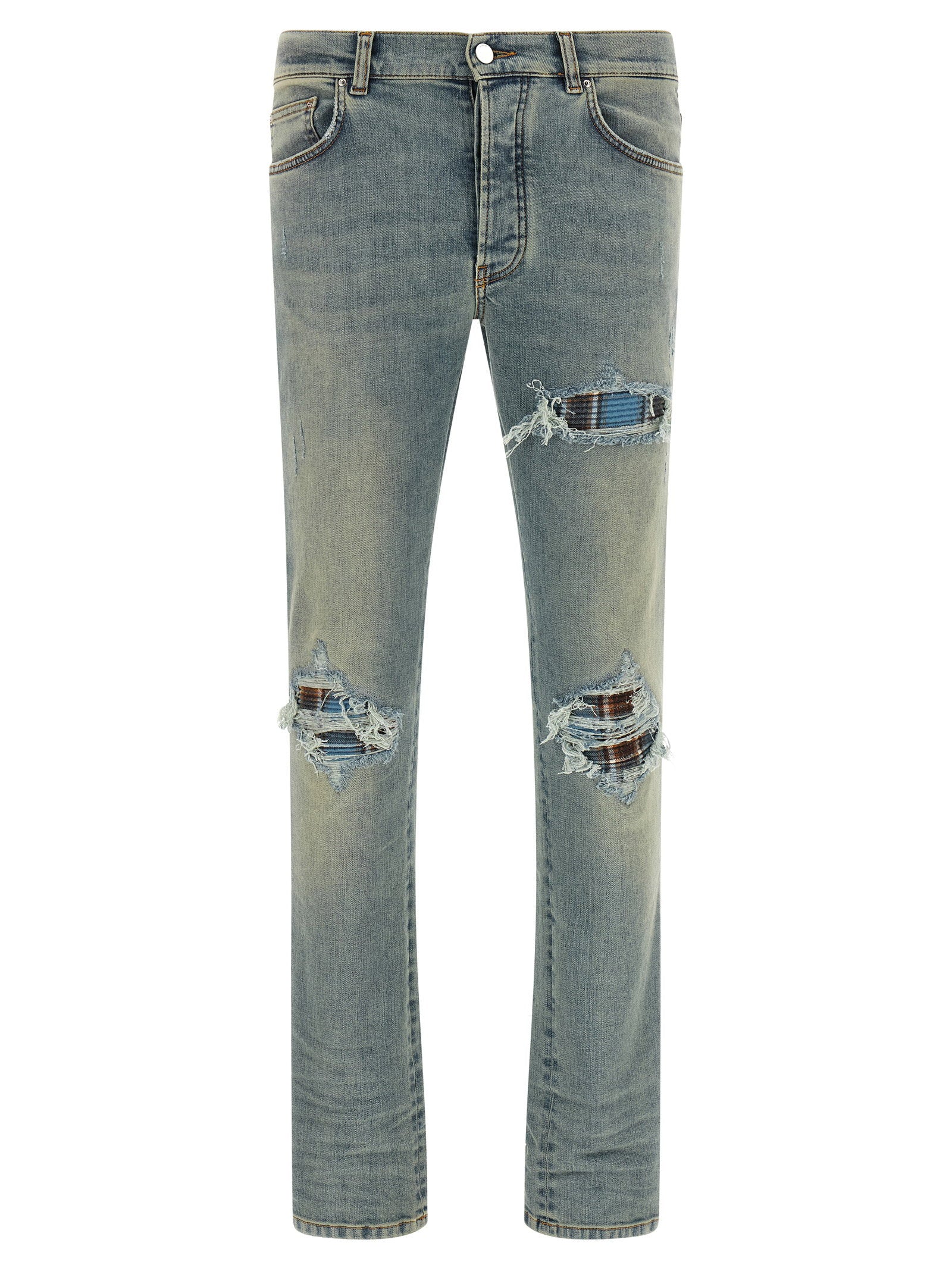 Amiri Flannel Mx1 Jeans