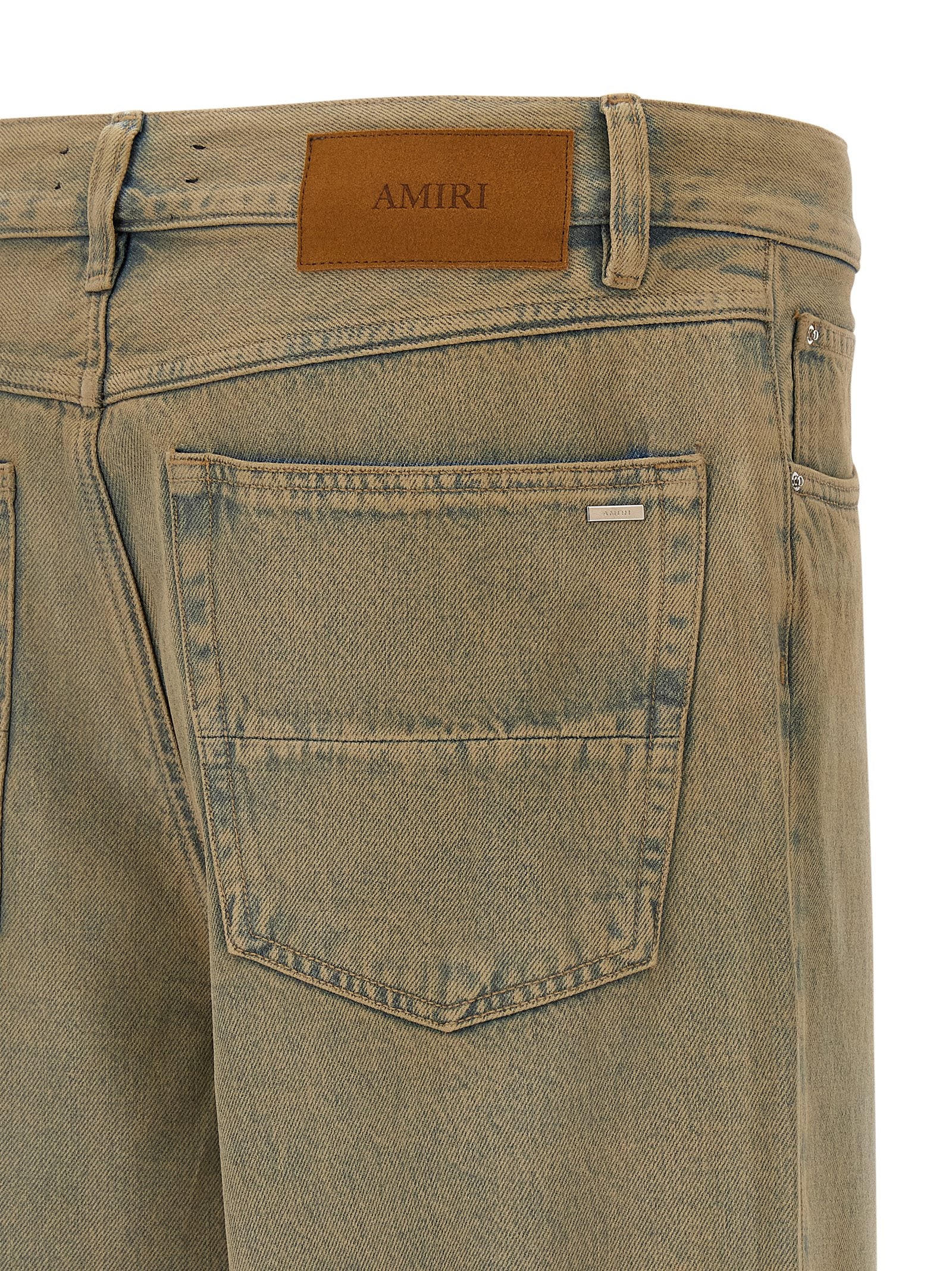 Amiri Wide Leg Jeans