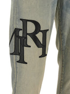 Amiri Staggered Logo Jeans