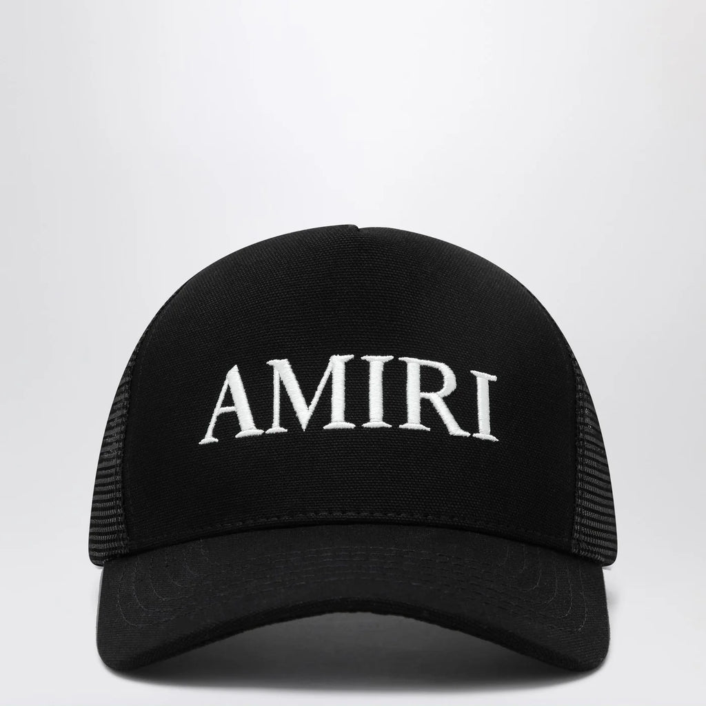 AMIRI Black baseball cap with logo