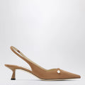 Jimmy Choo Amita 45 slingbacks in toffee suede