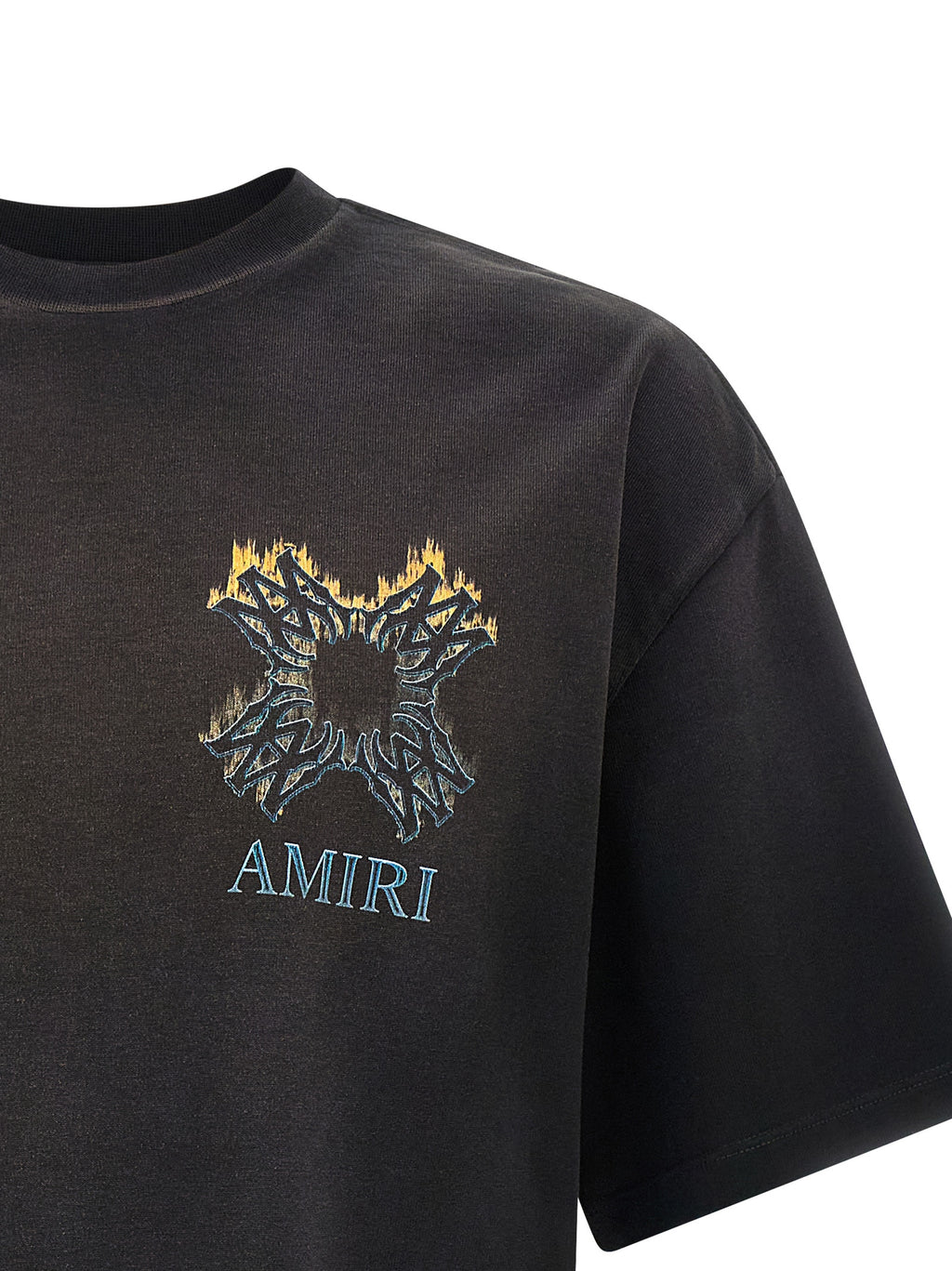Amiri Ma Quad Flames T-shirt