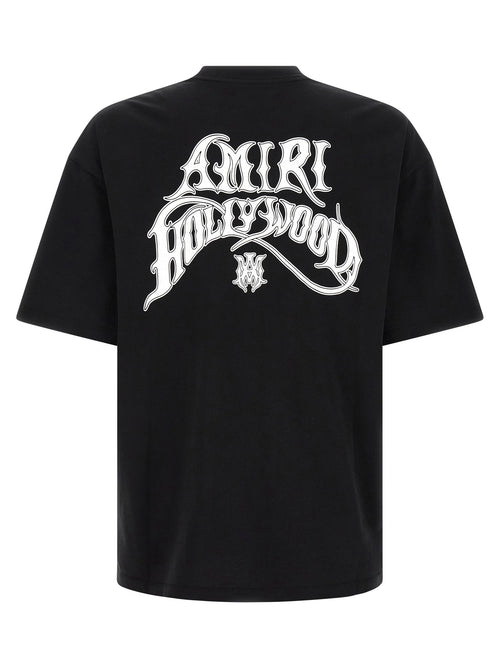 Amiri T-shirt With Hollywood Lj Skate Logo