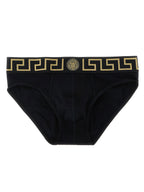Versace 2-pack Briefs With Greca Pattern