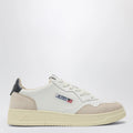 AUTRY Medalist white/blue leather trainer