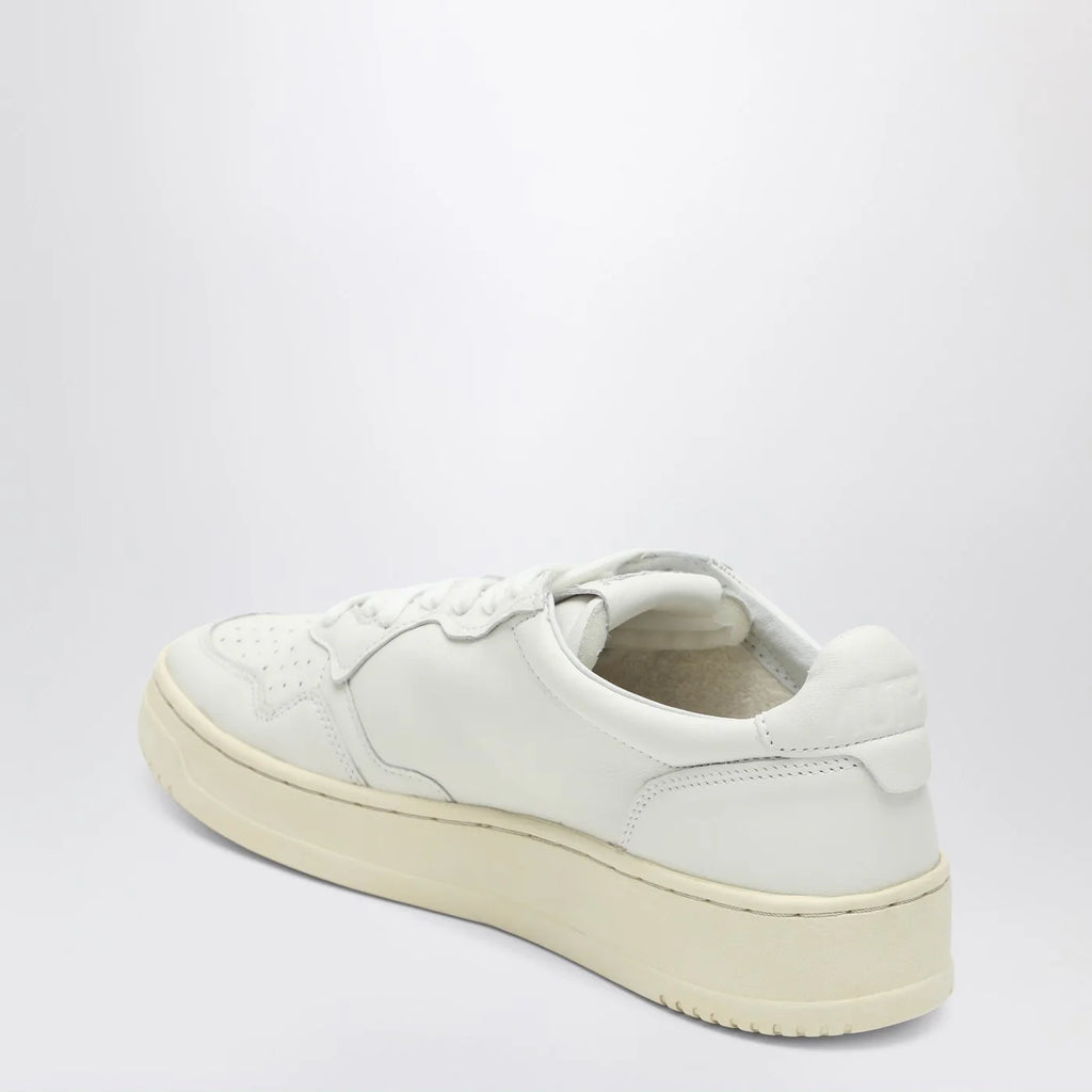 AUTRY White leather Medalist Sneakers