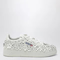 AUTRY Sneakers Medalist Blooming in white leather