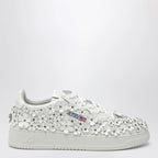 AUTRY Sneakers Medalist Blooming in white leather