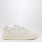 AUTRY White/light pink Medalist sneakers