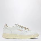AUTRY Medalist Sneakers white/gold