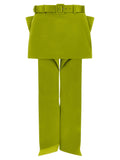 Self-Portrait Maxi Bow Skirt