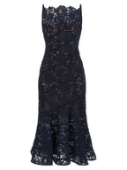 Self-Portrait Spiral Lace Lace Dress