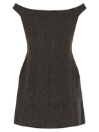 Self-Portrait Bardot Neckline Dress