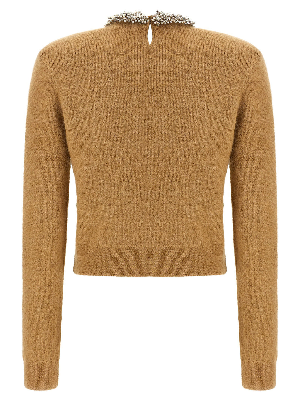 Self-Portrait Sweater With Jewel Embroidery