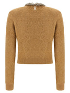 Self-Portrait Sweater With Jewel Embroidery