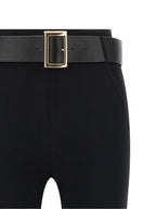 Self-Portrait Leggings With Stirrup And Belt