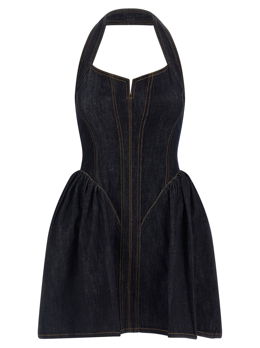 Self-Portrait Denim Dress